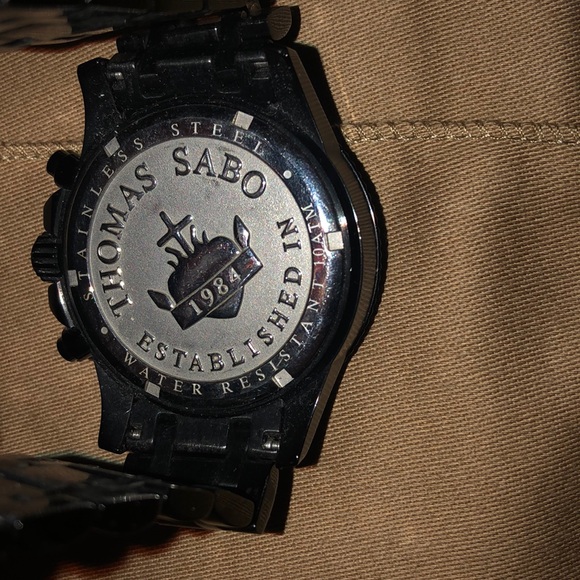 THOMAS SABO BLACK Men’s Watch - Picture 4 of 5